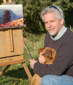 Steve Henderson, The Norwegian Artist, With Roxy