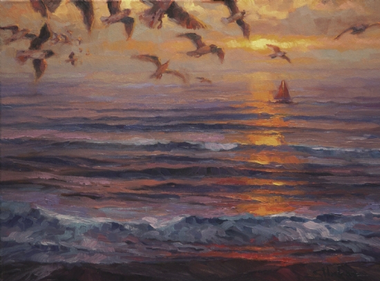 Heading Home by Steve Henderson of Steve Henderson Fine Art