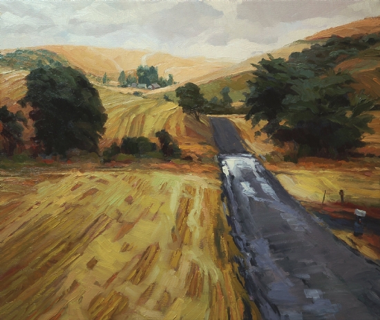 After the Harvest Rain by Steve Henderson of Steve Henderson Fine Art