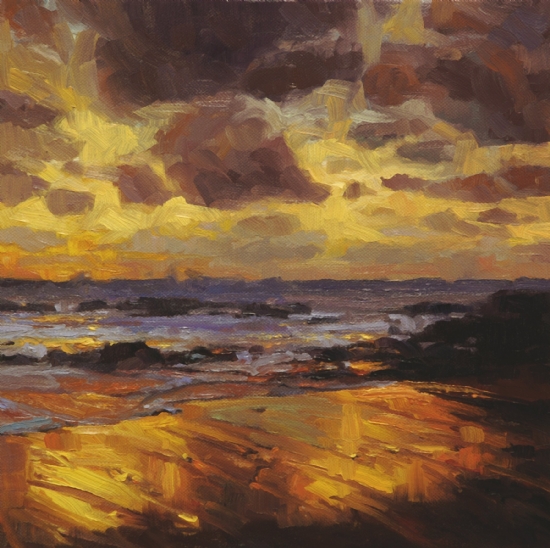 Reflections in the Sand by Steve Henderson of Steve Henderson Fine Art