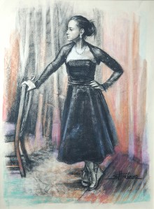 College Girl by Steve Henderson of Steve Henderson Fine Art