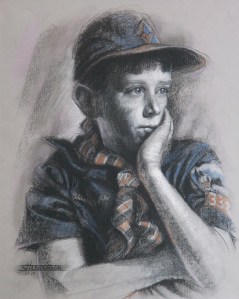Boy Scout by Steve Henderson of Steve Henderson Fine Art