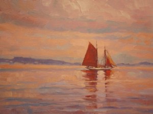 Becalmed by Steve Henderson of Steve Henderson Fine Art