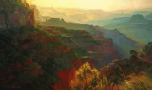 Canyon Silhouettes by Steve Henderson of Steve Henderson Fine Art