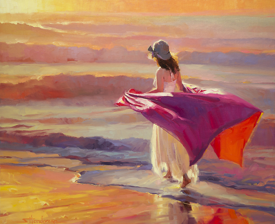 Catching the Breeze by Steve Henderson of Steve Henderson Fine Art