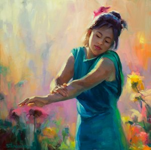 Being frugal doesn't mean that you don't buy things. It means that you save up and buy worthwhile items that make you happy and last for a long time -- like artwork. Enchanted by Steve Henderson