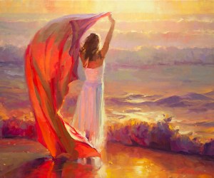 When we create, we get a feeling of exhilaration and joy. Ocean Breeze, original and signed limited edition print at Steve Henderson Fine Art; open edition print at Great Big Canvas