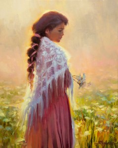 Time to rest, reflect, and meditate. Queen Anne's Lace, original and signed limited edition print at Steve Henderson Fine Art; licensed open edition fine art print at Great Big Canvas