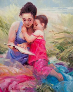 I wanted to spend more time with my kids creating precious memories, than I did yelling about toys on the floor. Seaside Story by Steve Henderson; licensed open edition print at Great Big Canvas.