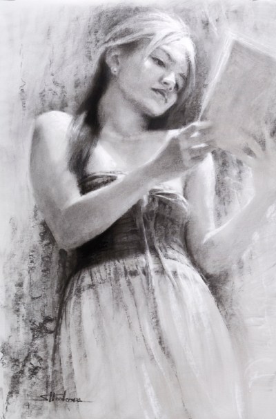 afternoon reading book woman park quiet relaxing me time